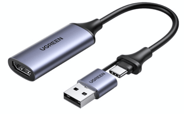 유그린 2in1 USB C타입 HDMI 캡쳐보드